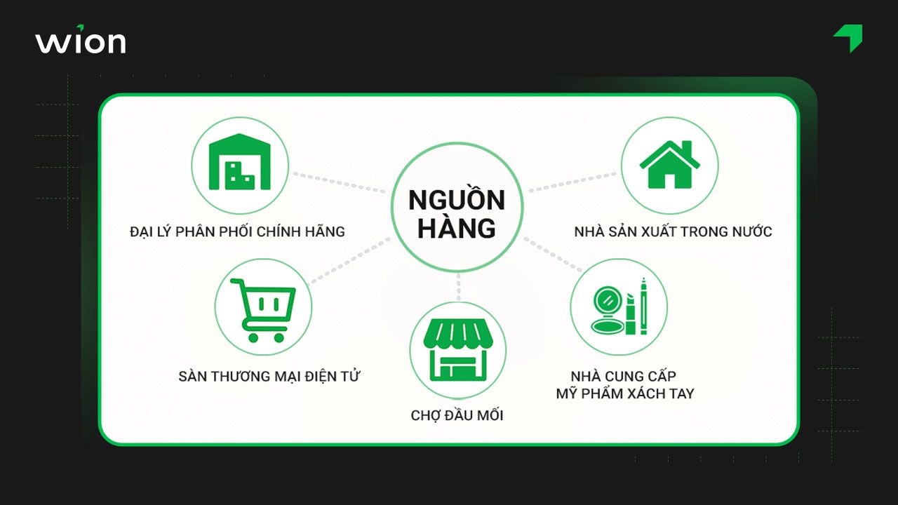 Tìm nguồn hàng mỹ phẩm bán online uy tín, chất lượng