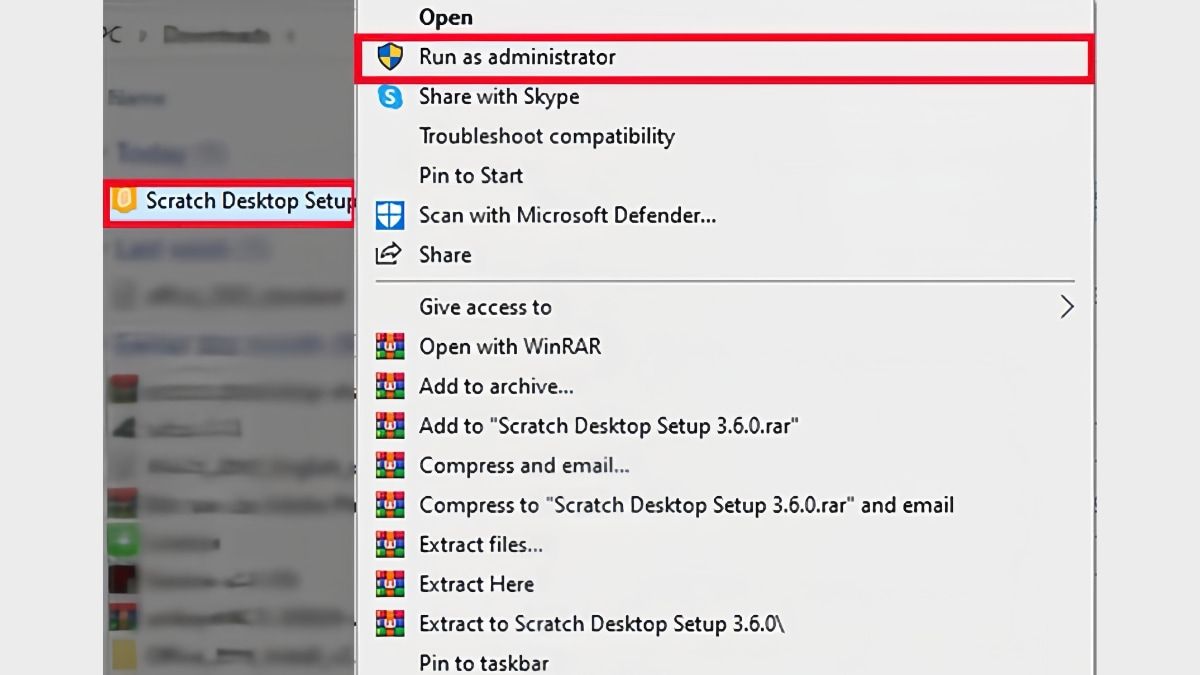 Hướng dẫn cách cài đặt phần mềm Scratch trên máy tính - bước 2