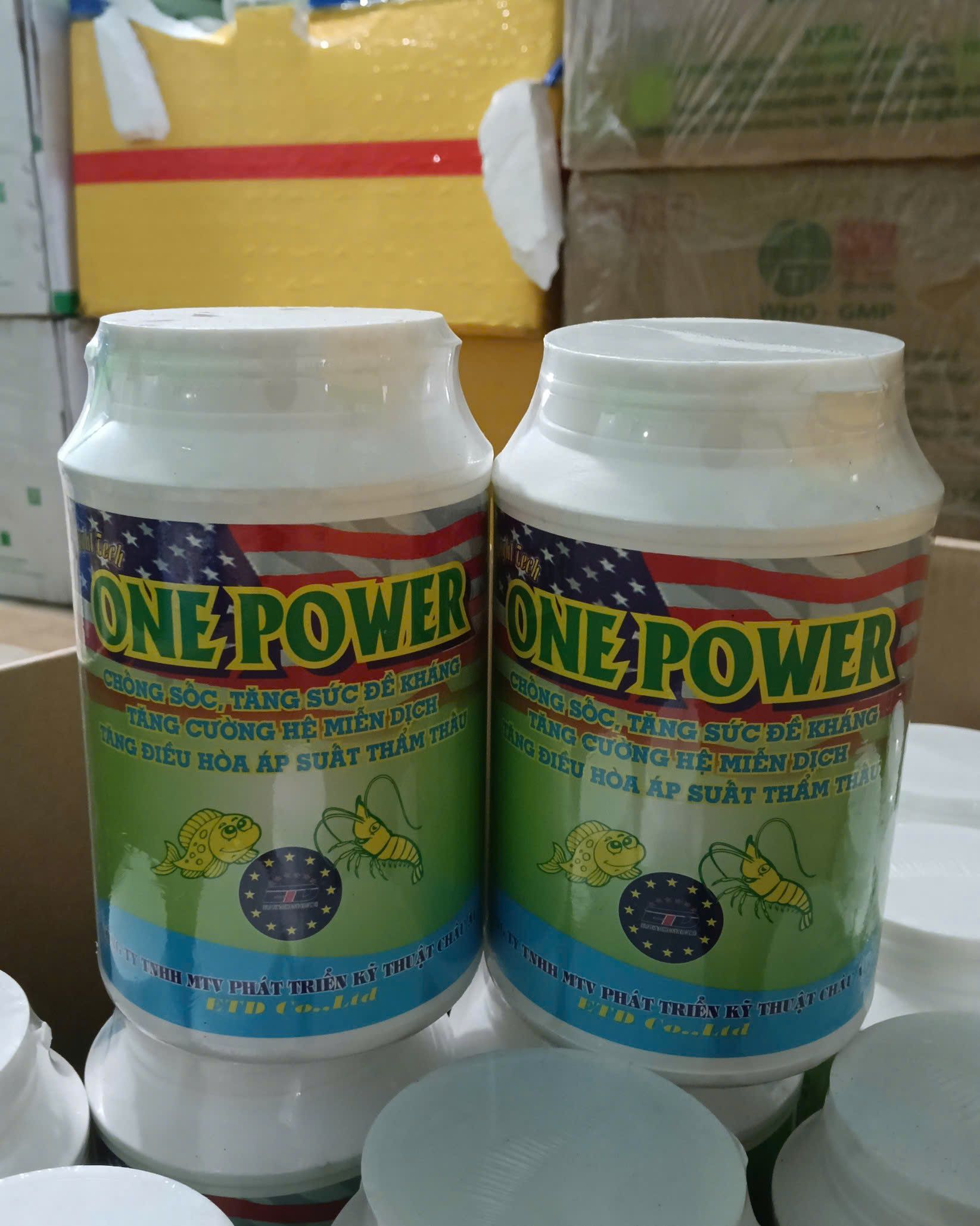 ONE POWER thủy sản tăng sức đề kháng cho tôm cá