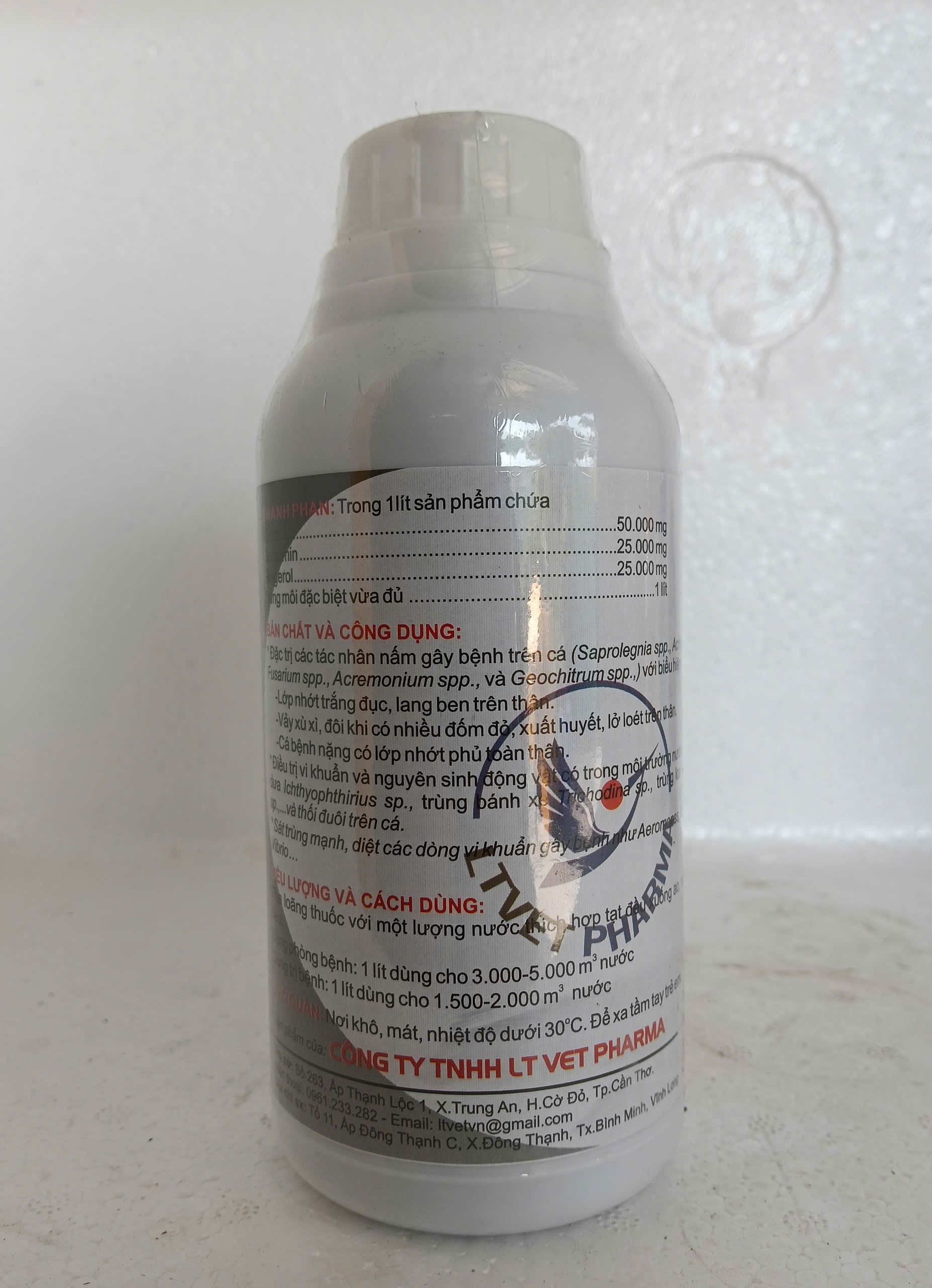 Thuốc Red Gram trị nấm ký sinh trùng cá