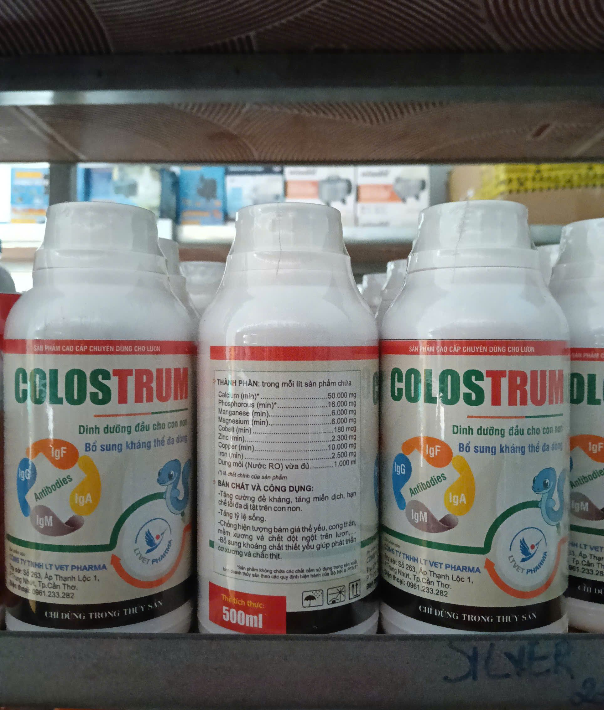 Thành phần và công dụng Colostrum giúp tăng miễn dịch tôm cá