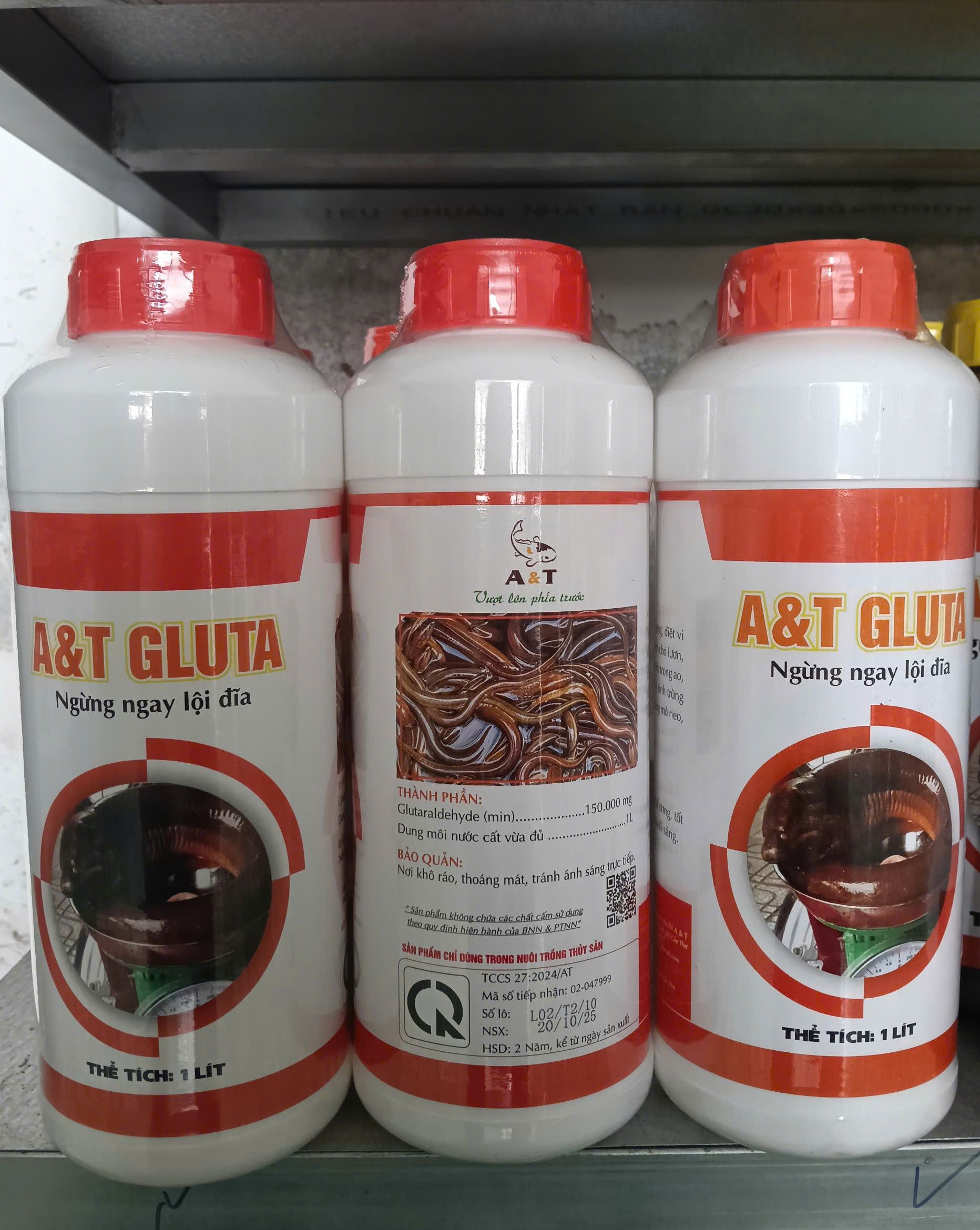 A&T GLUTA xử lý nước ao nuôi thủy sản sạch bệnh