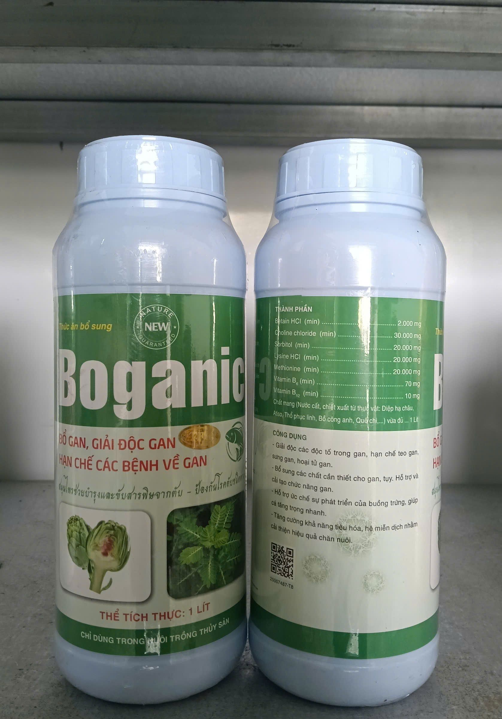 Thành phần và công dụng Boganic thủy sản