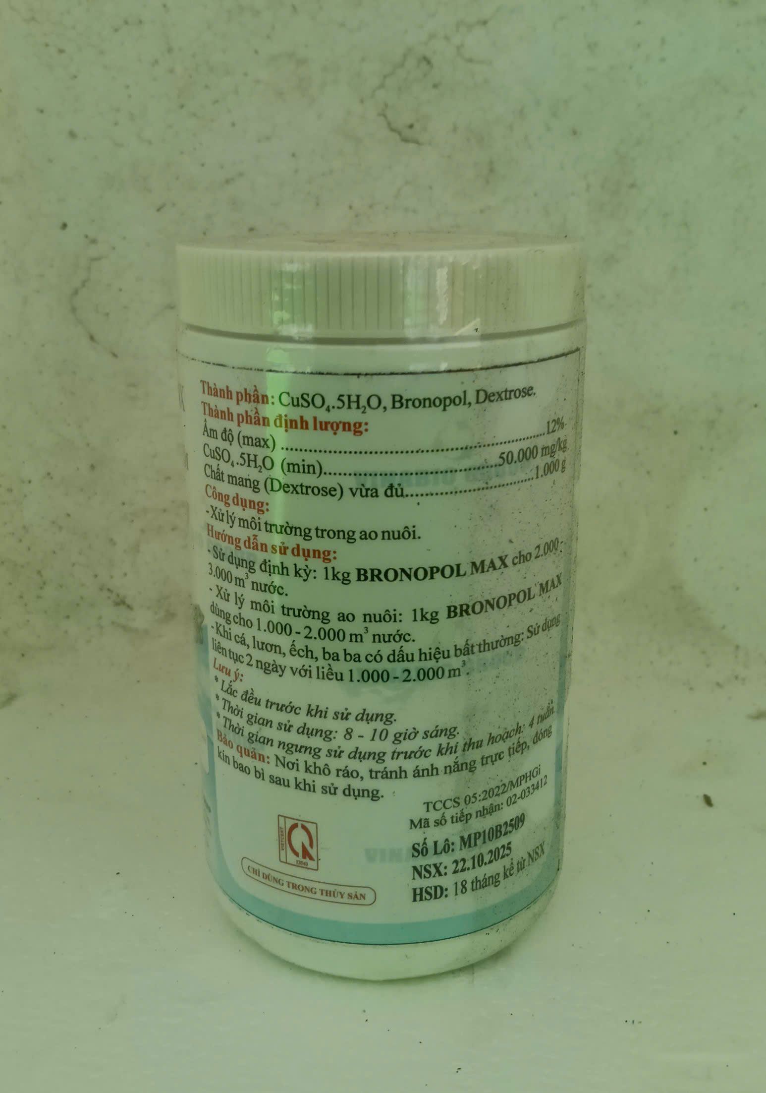 Bronopol Max thành phần công