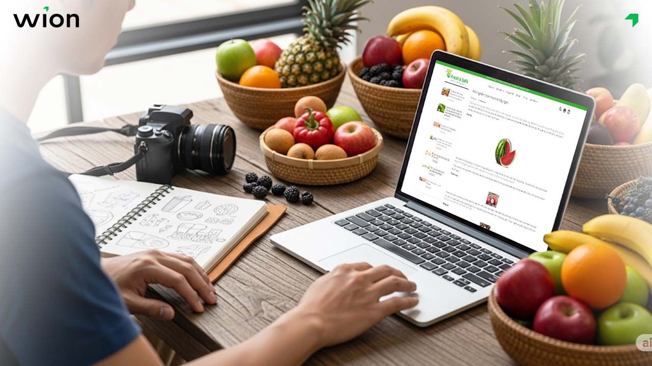 Bán hoa quả online trên các app giao hàng Grab Đi Chợ, Shopee Food,...