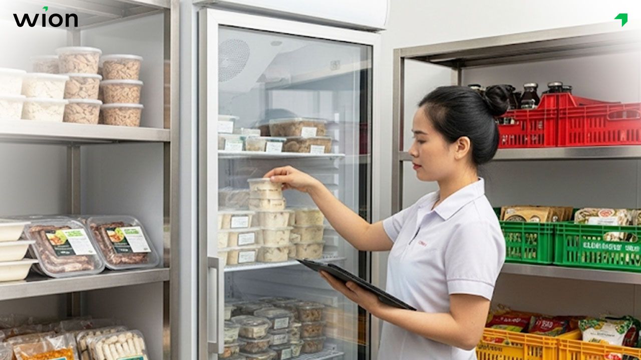 Quản lý nguồn hàng và bảo quản thực phẩm chay