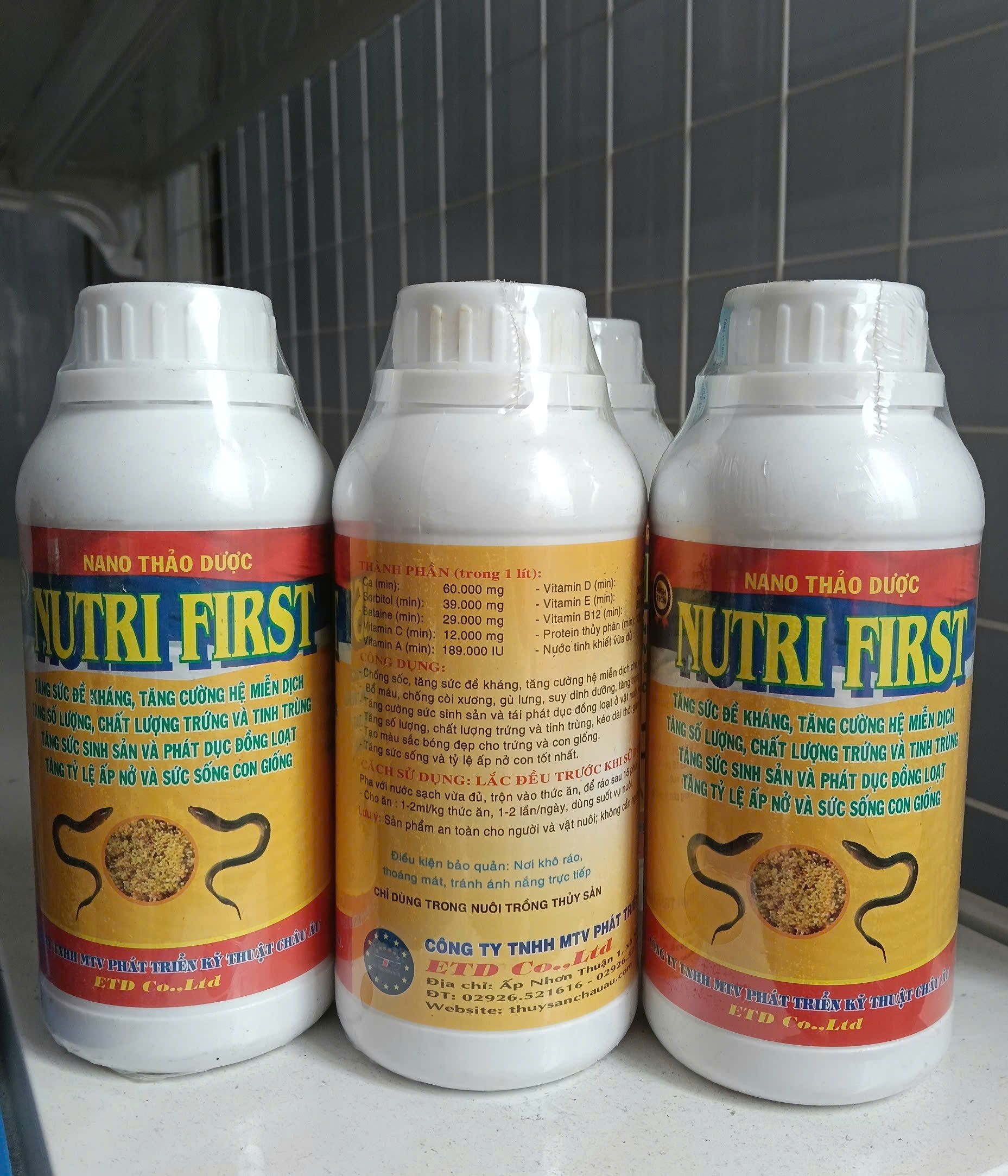 Nutri First nano thảo dược tăng miễn dịch thủy sản