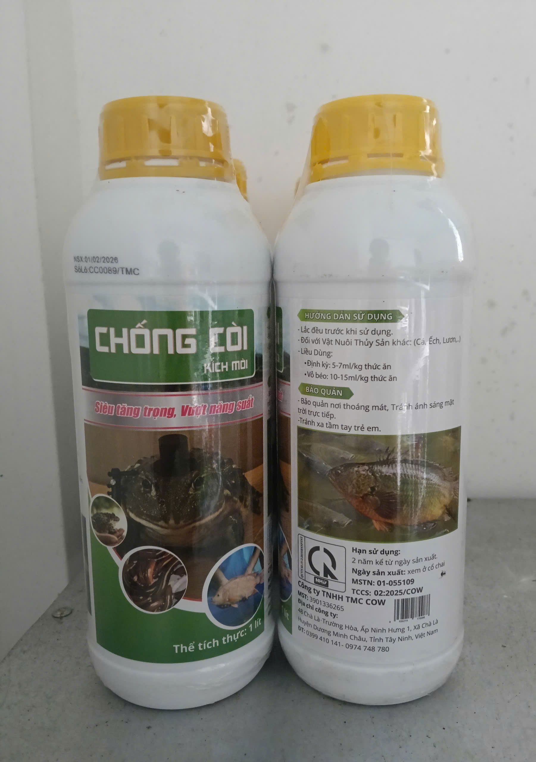Mặt sau sản phẩm chống còi kích mồi hướng dẫn sử dụng chi tiết