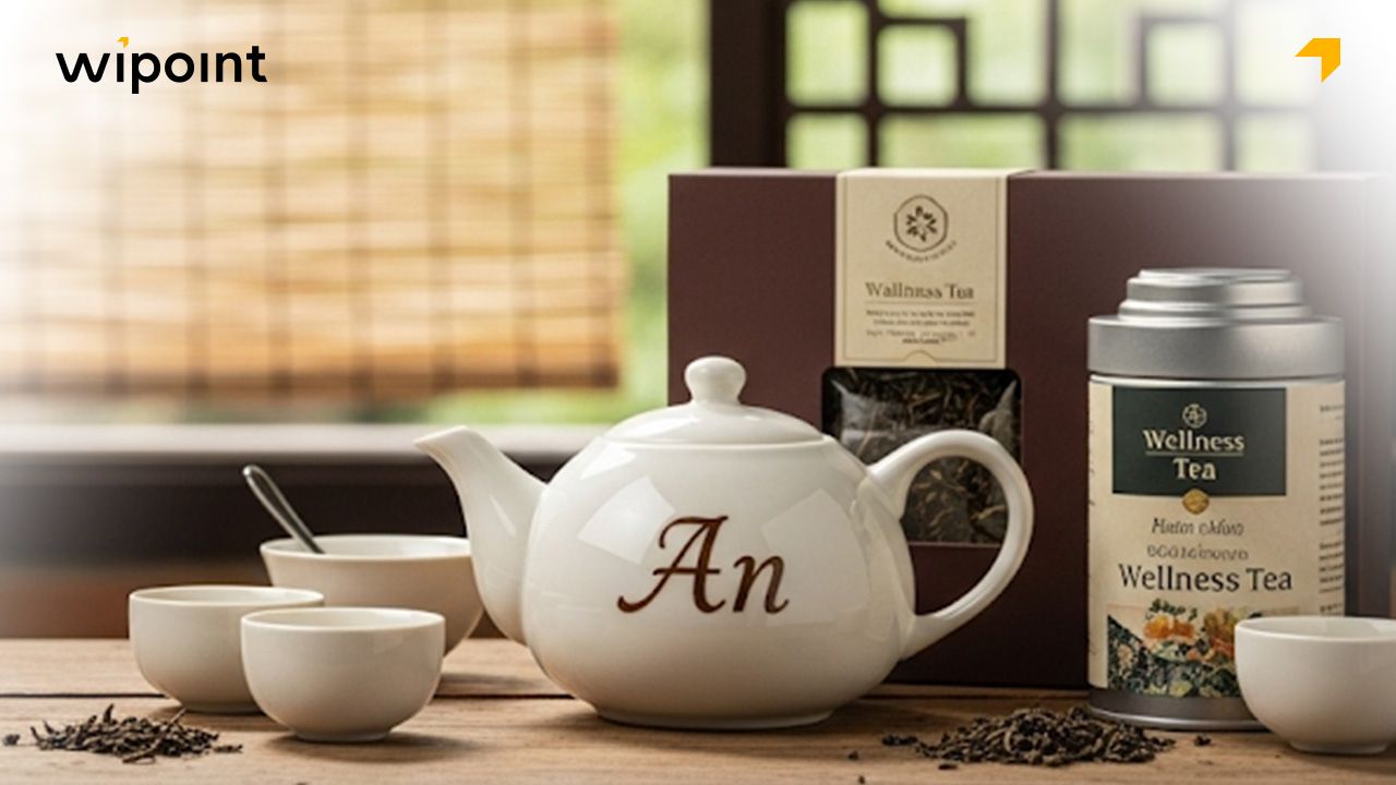 Bộ trà đạo hoặc trà dưỡng sinh cao cấp có khắc tên