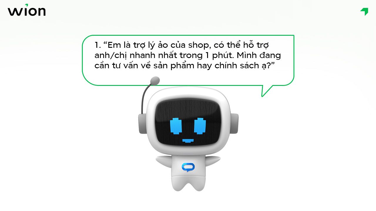 Khi tư vấn thông qua Chatbot AI