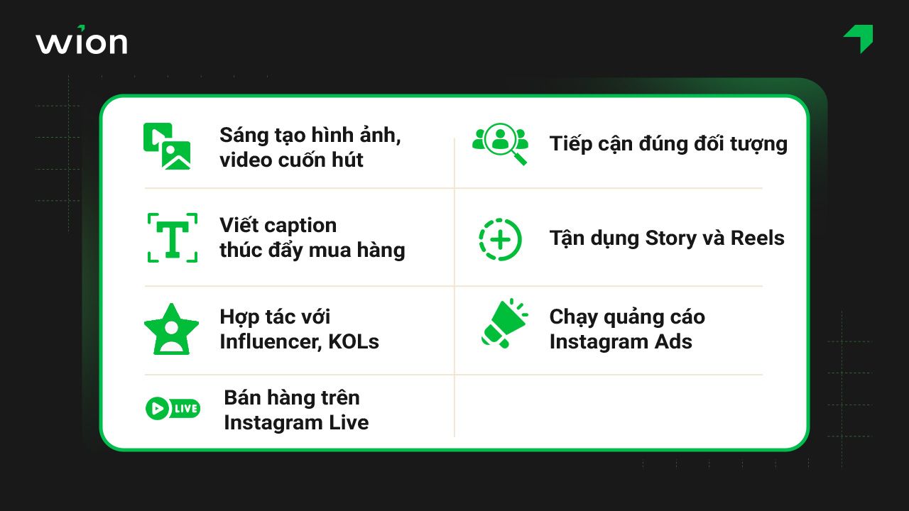 Hướng dẫn cách bán hàng trên Instagram tăng tương tác, tiếp cận khách hàng