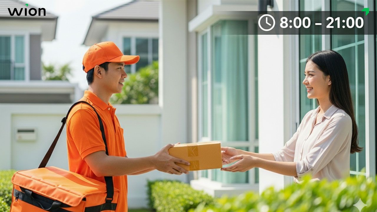 Shipper Shopee giao hàng đến mấy giờ?