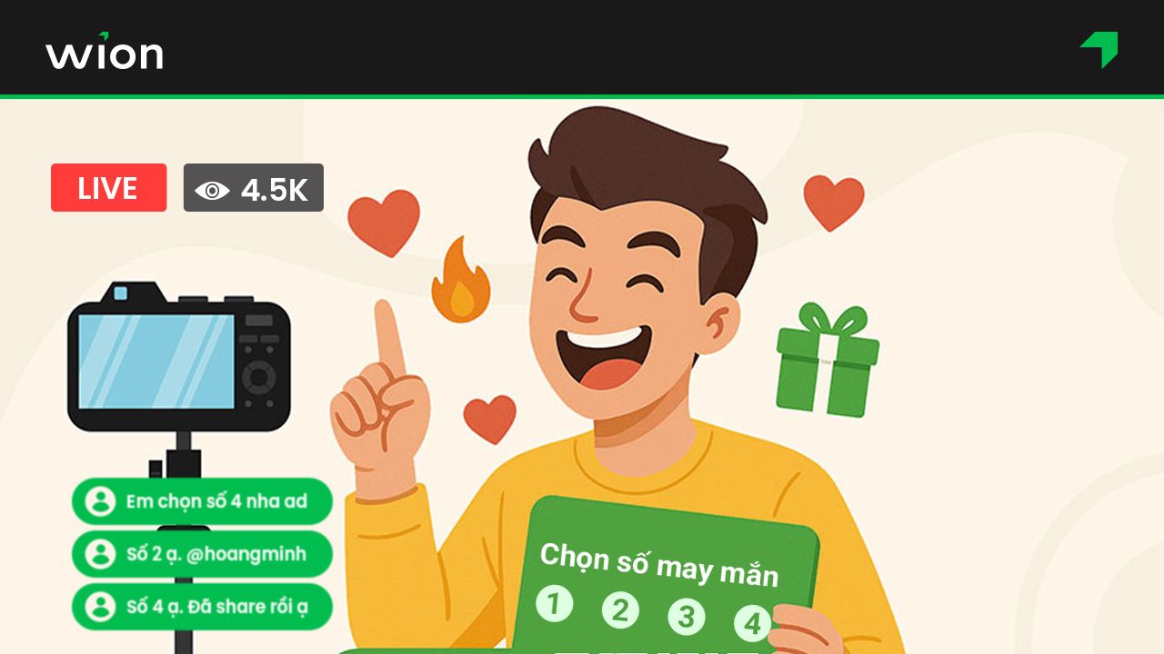 Tổ chức Minigame, Giveaway với quà tặng hấp dẫn tăng lượt theo dõi trên Facebook