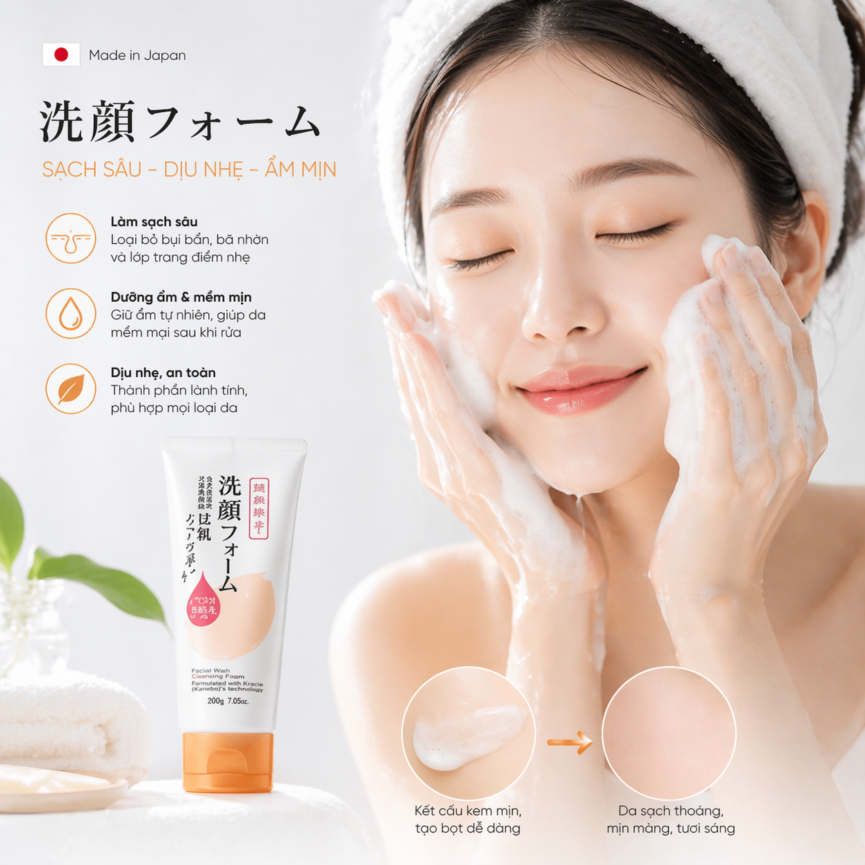 sữa rữa mặt đậu nành 3