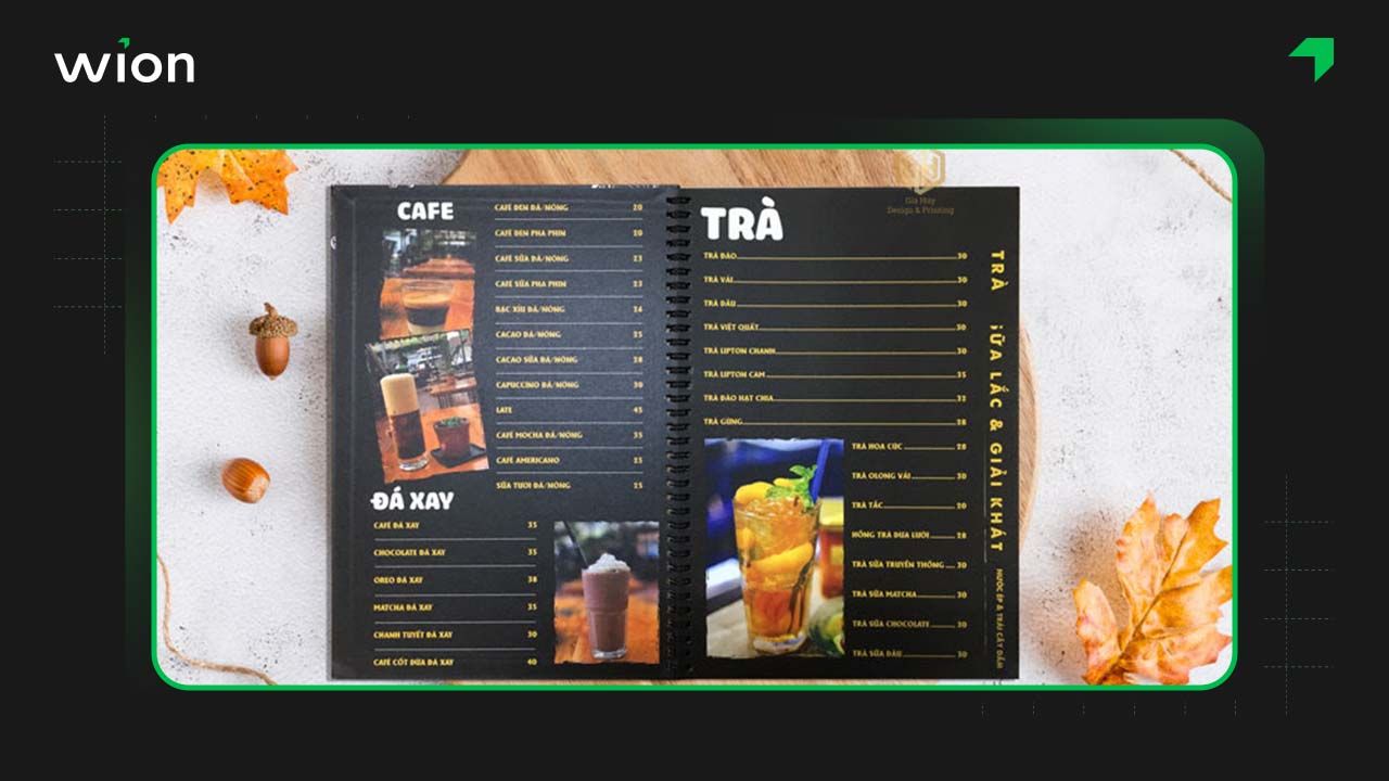 Xây dựng thực đơn quán cà phê sân vườn nhỏ phù hợp với khách hàng mục tiêu hướng đến