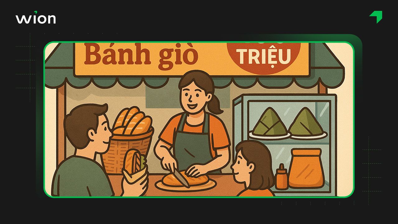 Mô hình quán ăn nhỏ đẹp