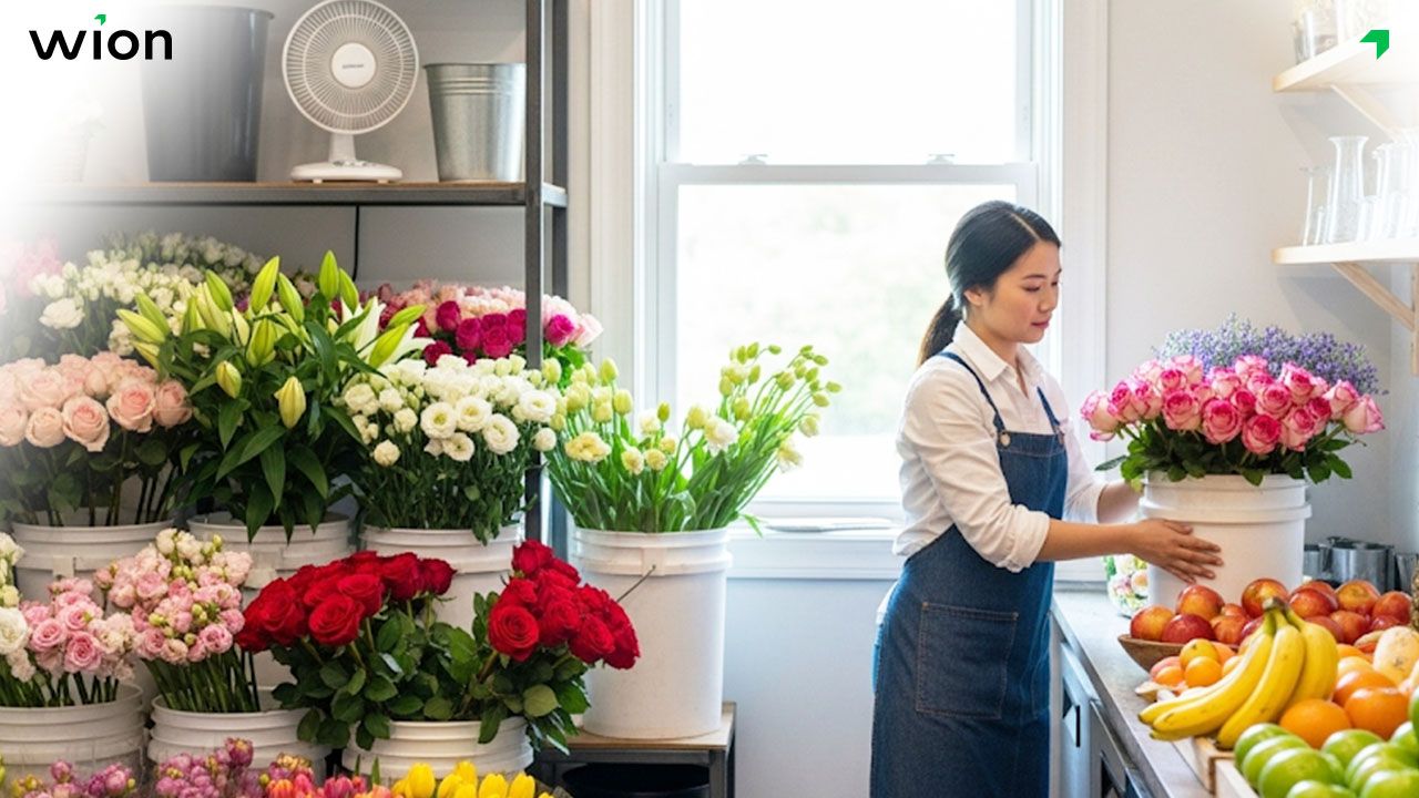 Chú ý đến điều kiện bảo quản hoa tươi