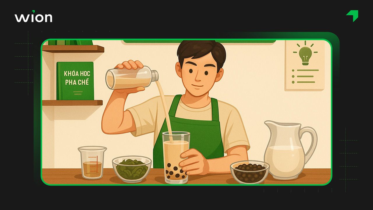 Chủ quán cần phải biết pha chế trà sữa ngon