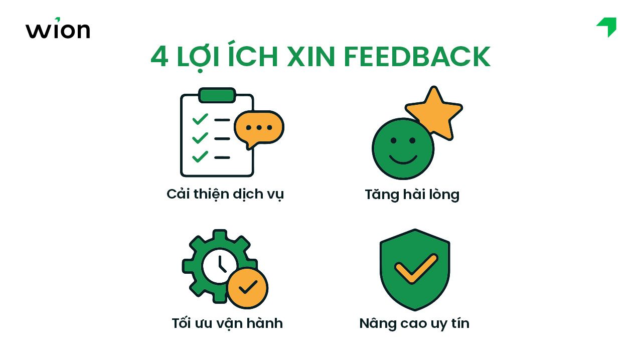 Vì sao phải xin feedback của khách hàng?