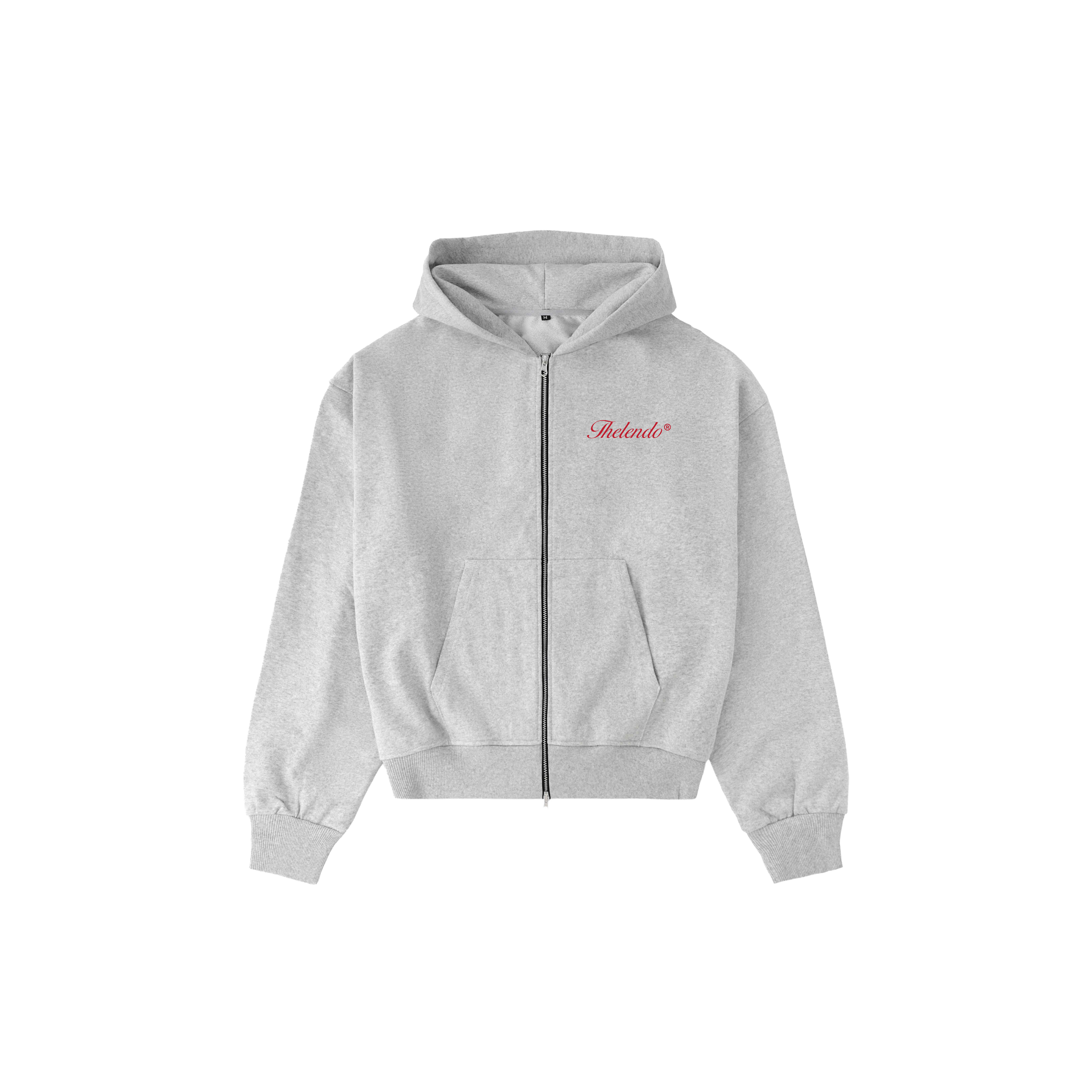 THELENDO I CHERRY ZIP - UP HOODIE