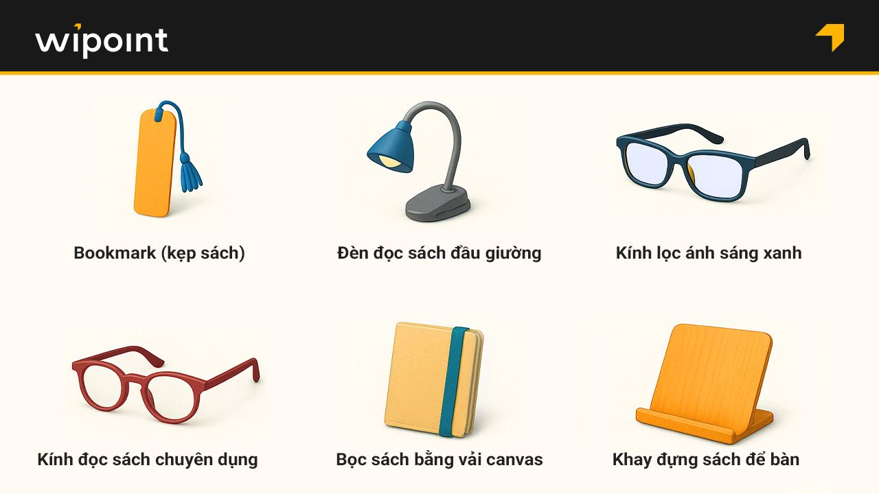 Quà tặng hỗ trợ hành trình đọc sách dễ dàng