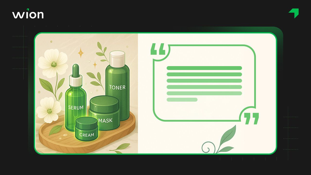 Gợi ý các mẫu stt bán hàng mỹ phẩm phổ biến thu hút khách hàng