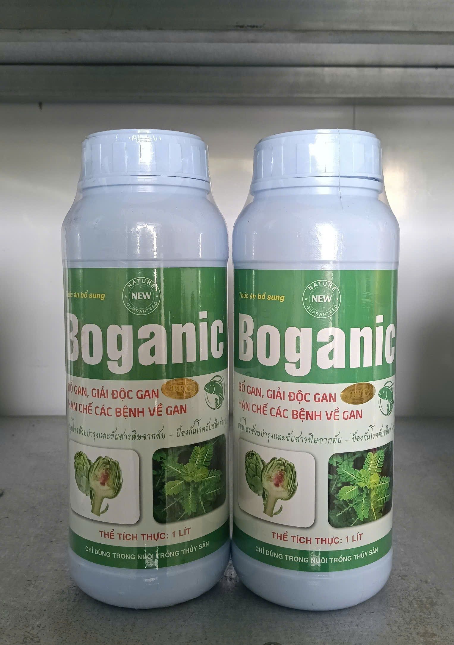 Boganic bổ gan giải độc gan cho tôm cá 1 lít