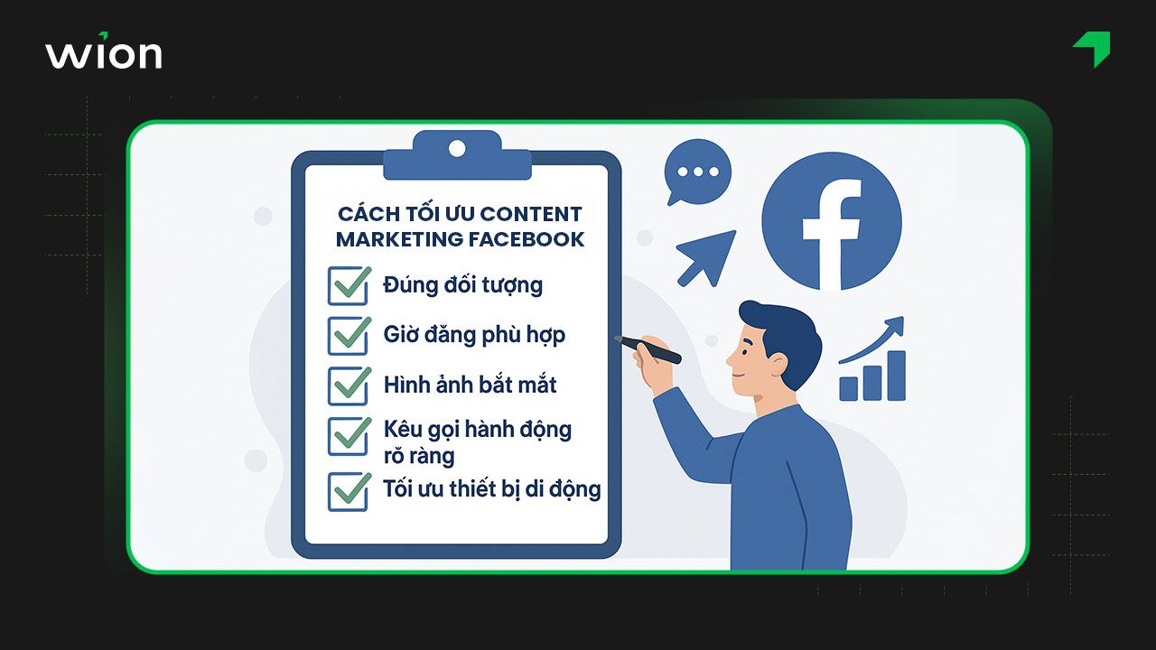 Một số lưu ý tăng hiệu quả cho content marketing Facebook