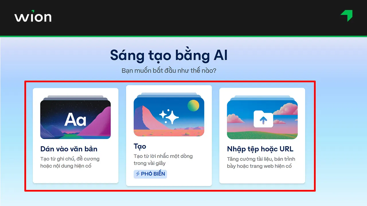 Bước 3 - Tạo Powerpoint bằng Gamma