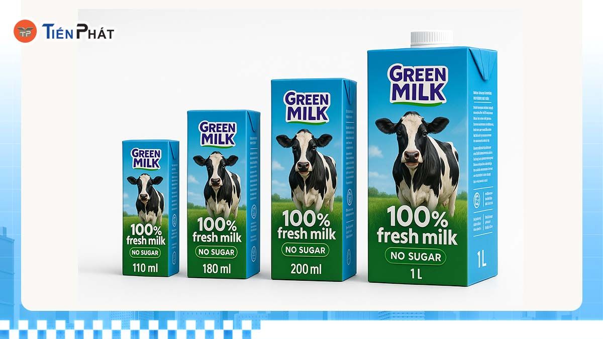 Kích thước tiêu chuẩn theo từng loại dung tích