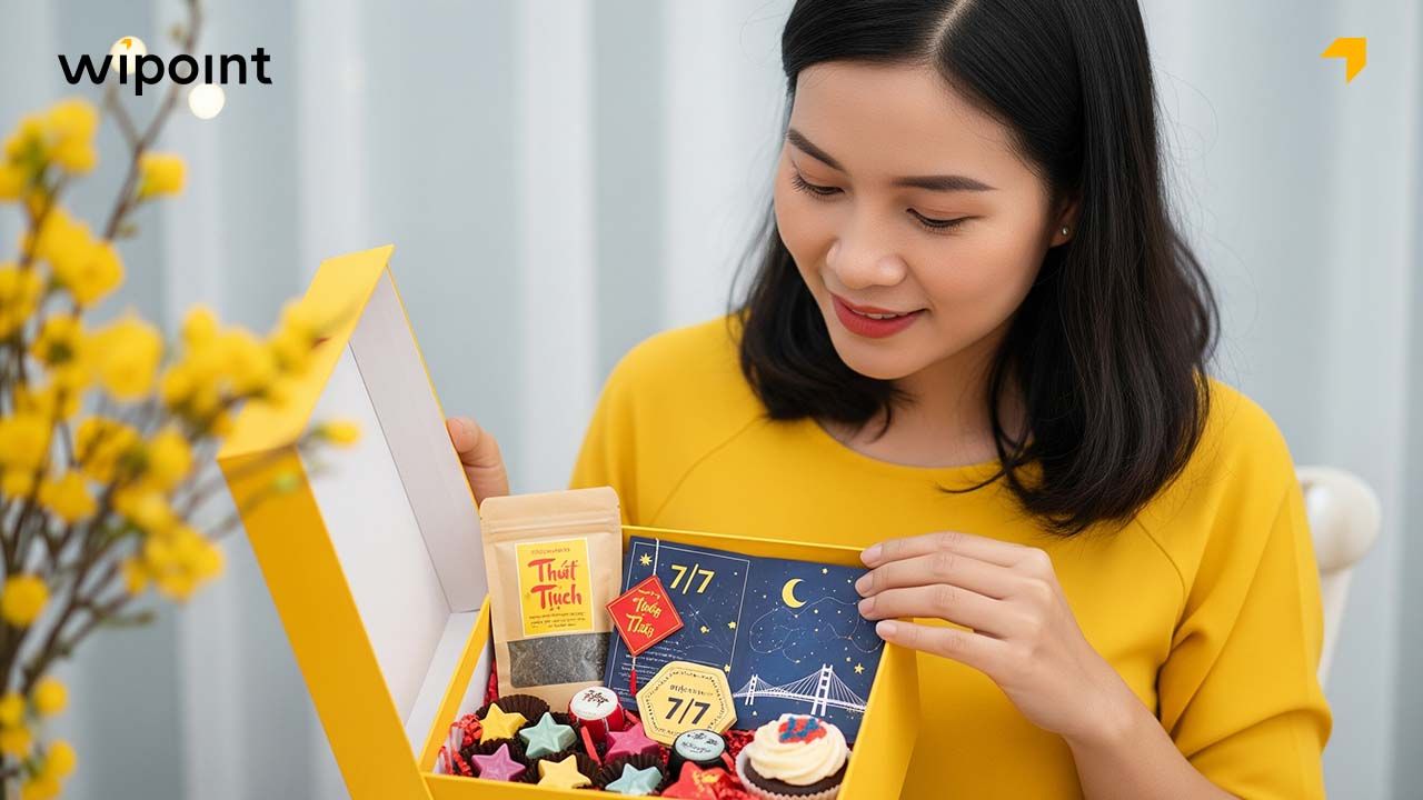 Quà tặng sáng tạo cá nhân hoá ngày Thất Tịch