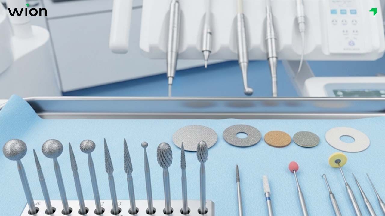 Tên gọi các dụng cụ nha khoa cắt, mài, tạo hình sử dụng trong phục hình và thẩm mỹ