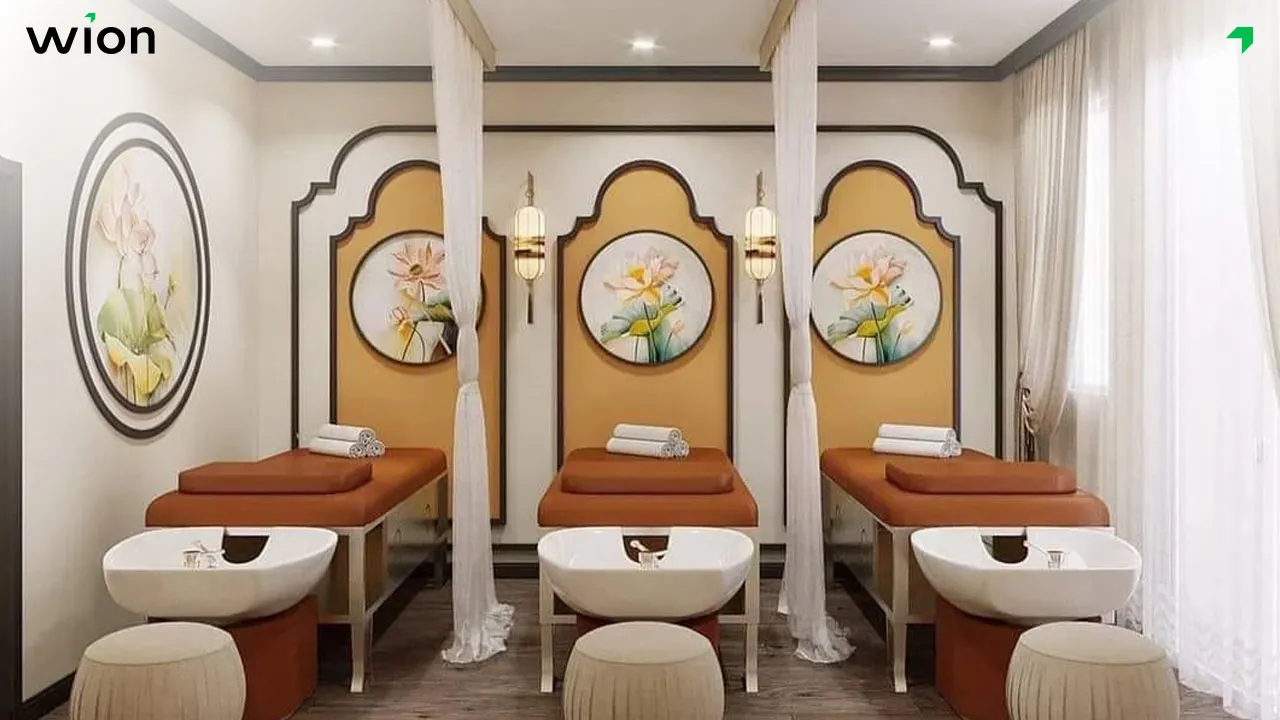 Trang trí spa dưỡng sinh hiện đại