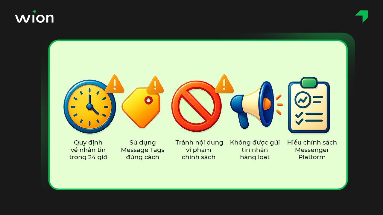 Lưu ý khi sử dụng Chatbot trên nền tảng Facebook