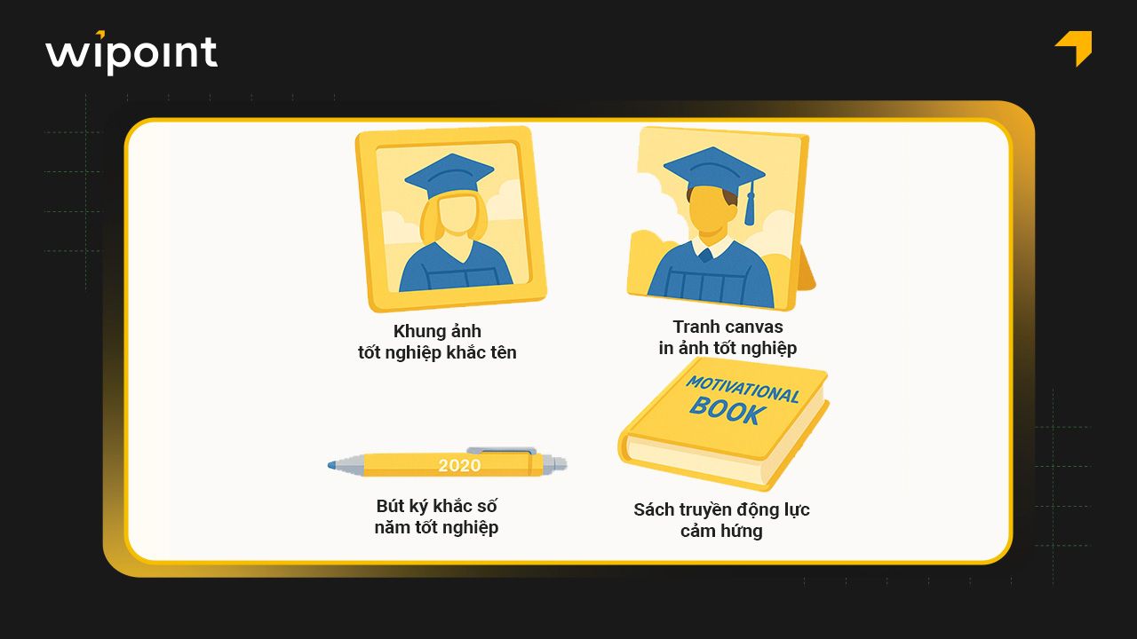 Quà lưu niệm mang ý nghĩa tinh thần khi ra trường