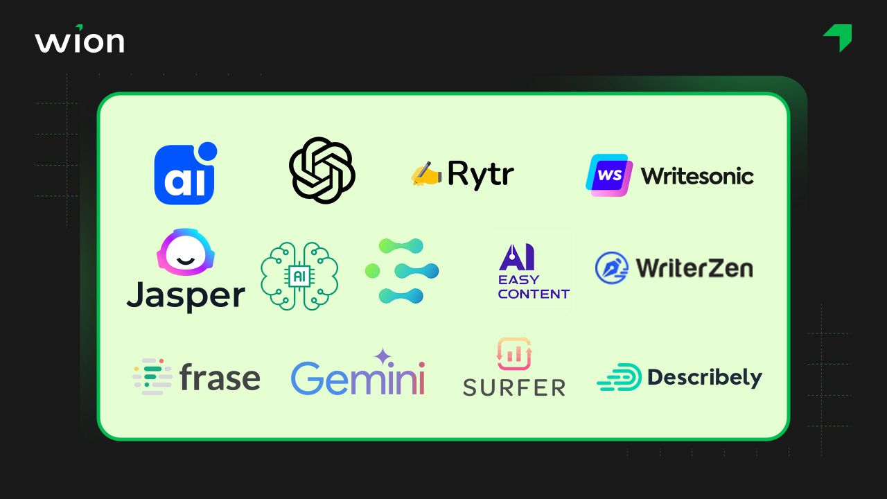 Các công cụ AI giúp viết content chuẩn nhất