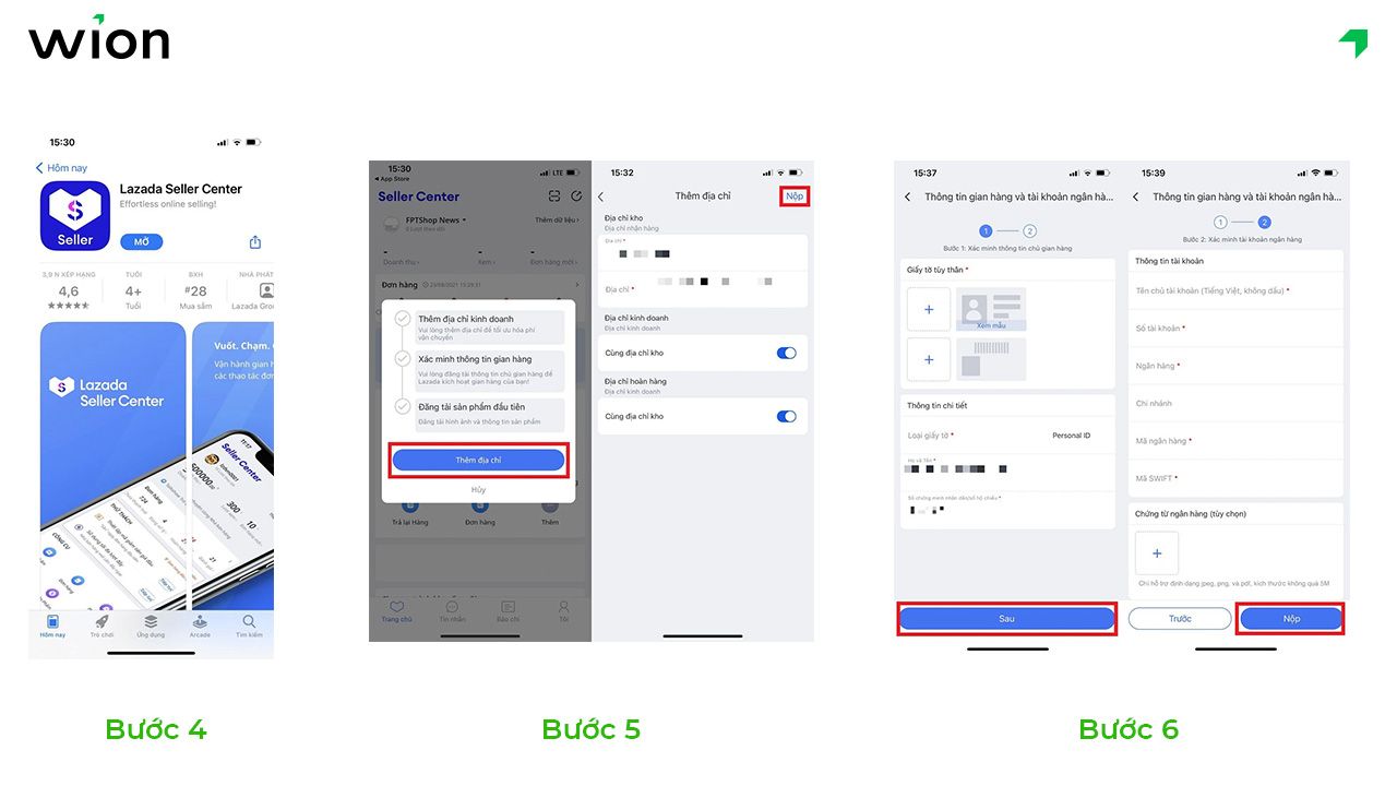 Cách đăng ký bán hàng trên Lazada