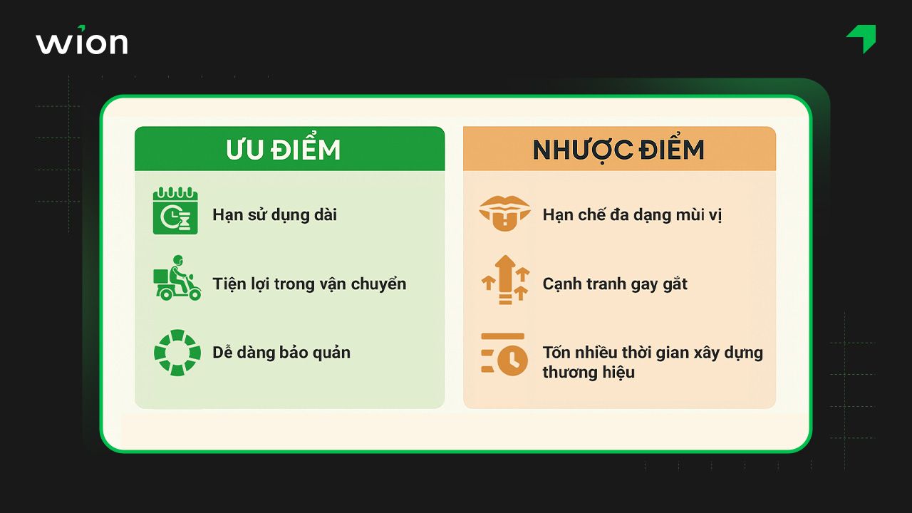 Ưu, nhược điểm khi kinh doanh trà sữa đóng chai