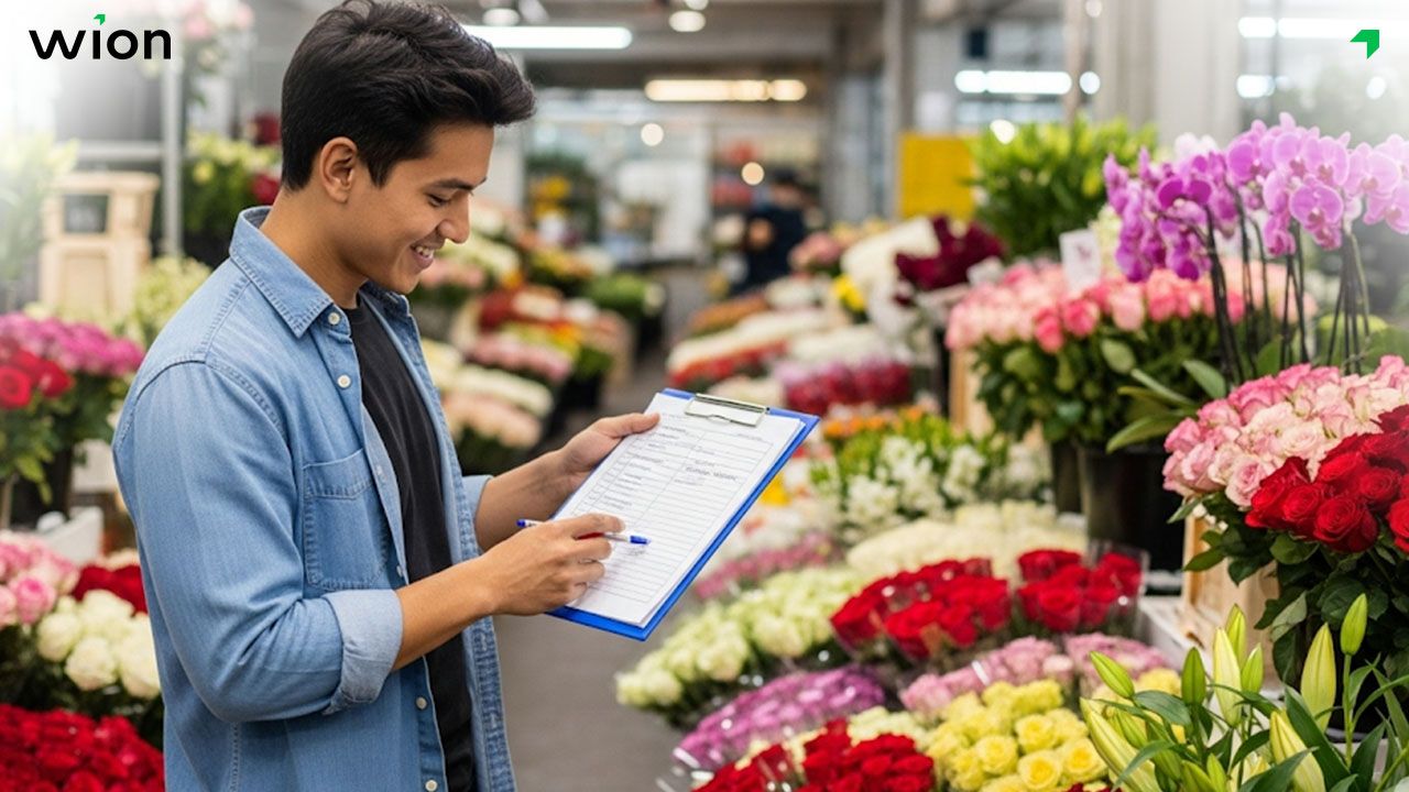 Tìm hiểu thị trường, thăm dò đối thủ và xác định khách hàng mục tiêu cho tiệm hoa